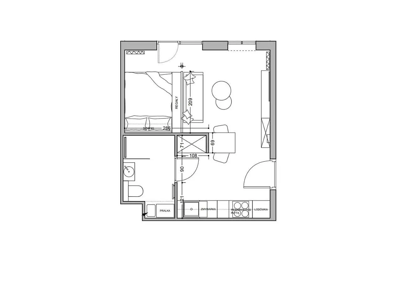 Nowoczesny Apartament Dla Par Krakow Apartment